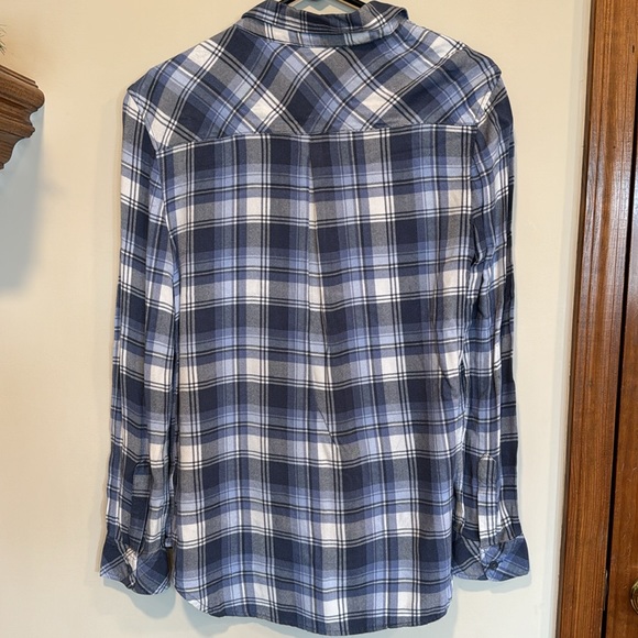 Plaid button up - Picture 2 of 3
